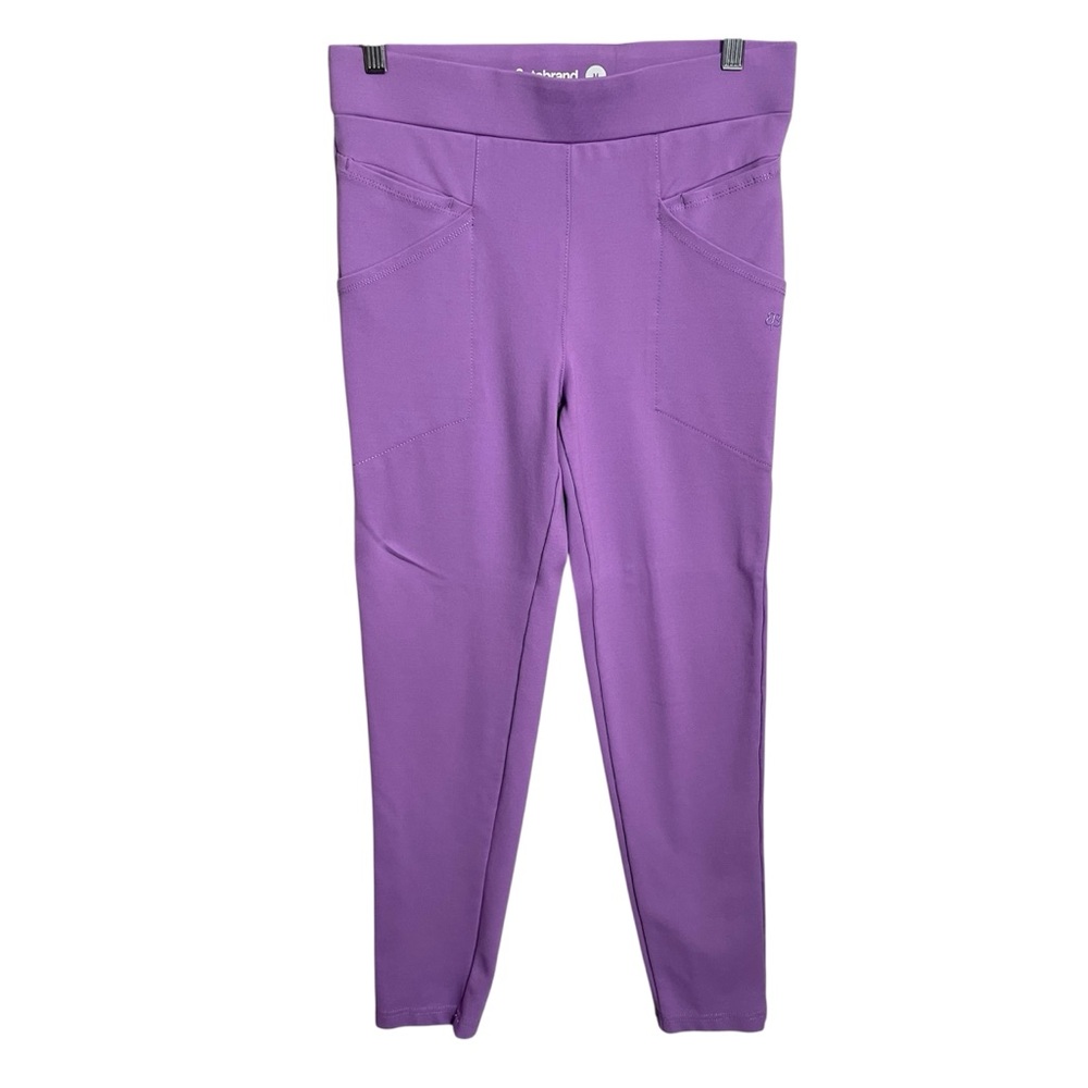 Betabrand purple leggings w/pockets